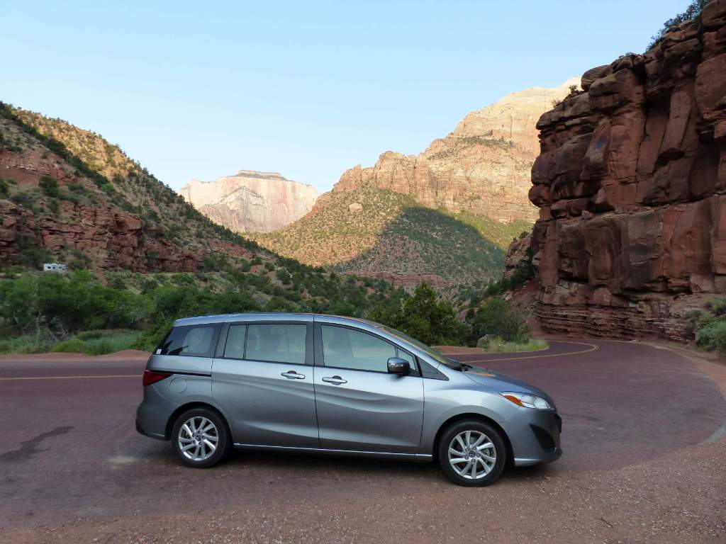 Kurz nach Sonnenaufgang im Zion NP, Utah