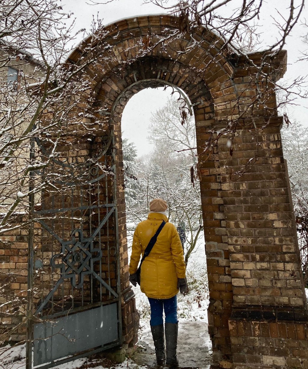 Mit dem Fotoapparat unterwegs im Schnee: Schlosspark&nbsp;Dieskau